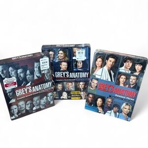 Grey’s Anatomy DVD Seasons 3 6 7 NEW Sealed w Bonus Features Bloopers
